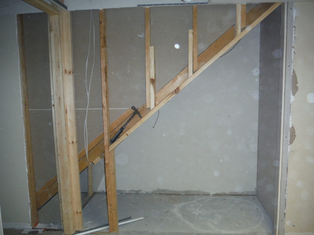Build Office Nook Under Stairs