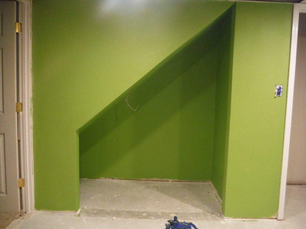 Create an Office Nook Under the Stairs