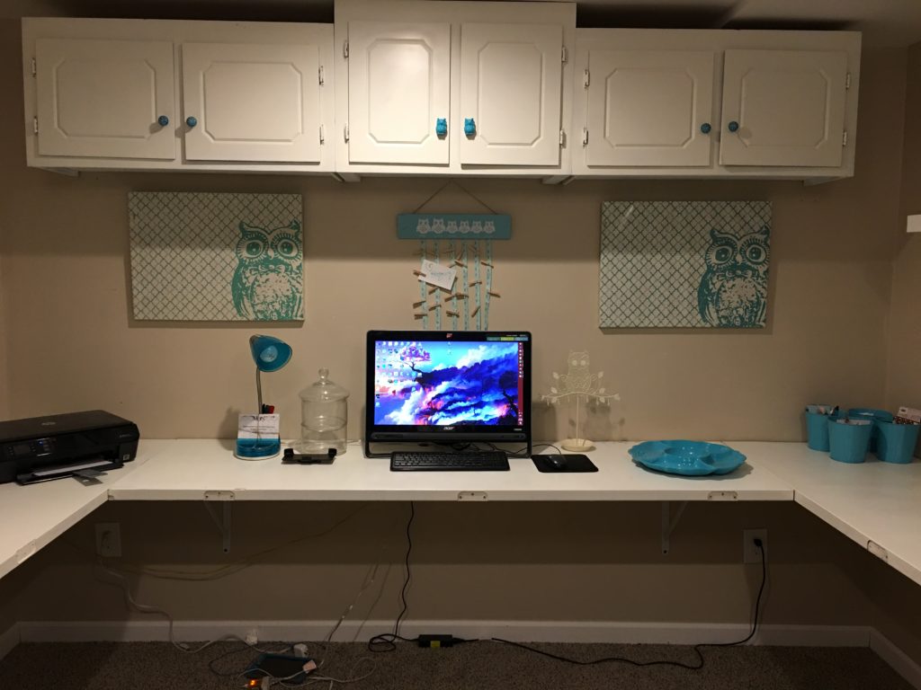 home office on a budget